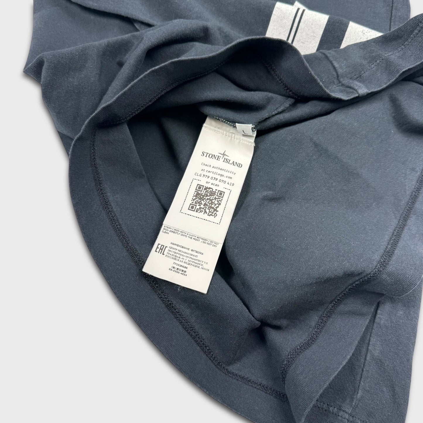 Stone Island Graphic Logo T-Shirt L