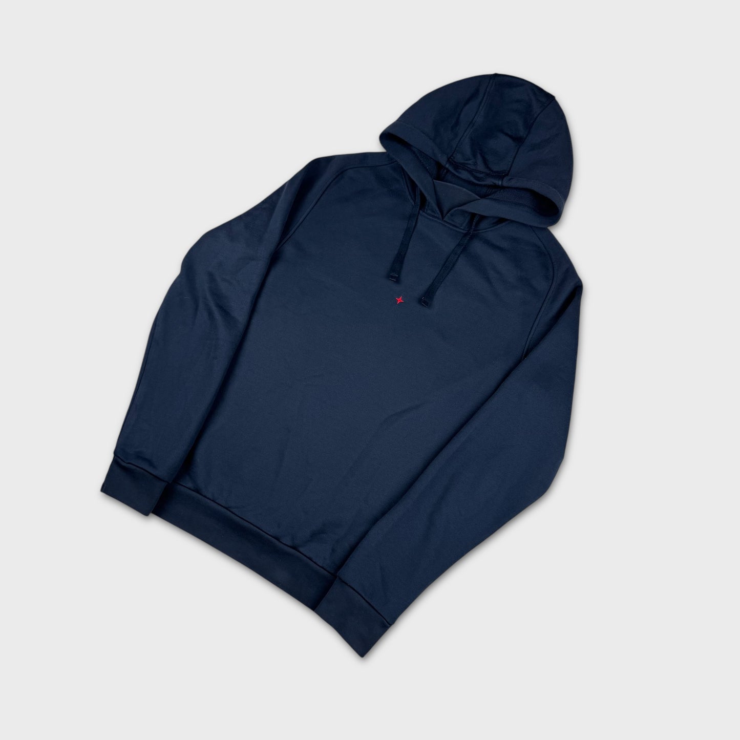 Stone Island Navy Marina Pullover Hoodie M