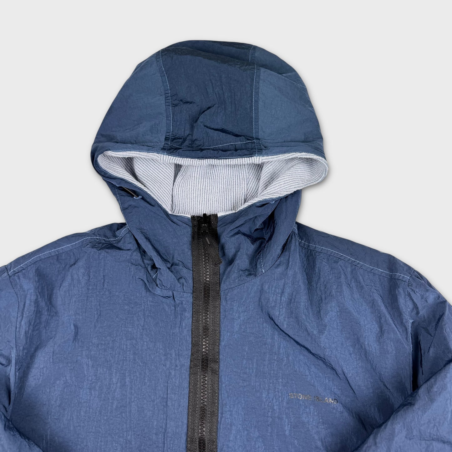 Stone Island 2023 Reversible Nylon Metal / Ribbed Cotton Jacket M