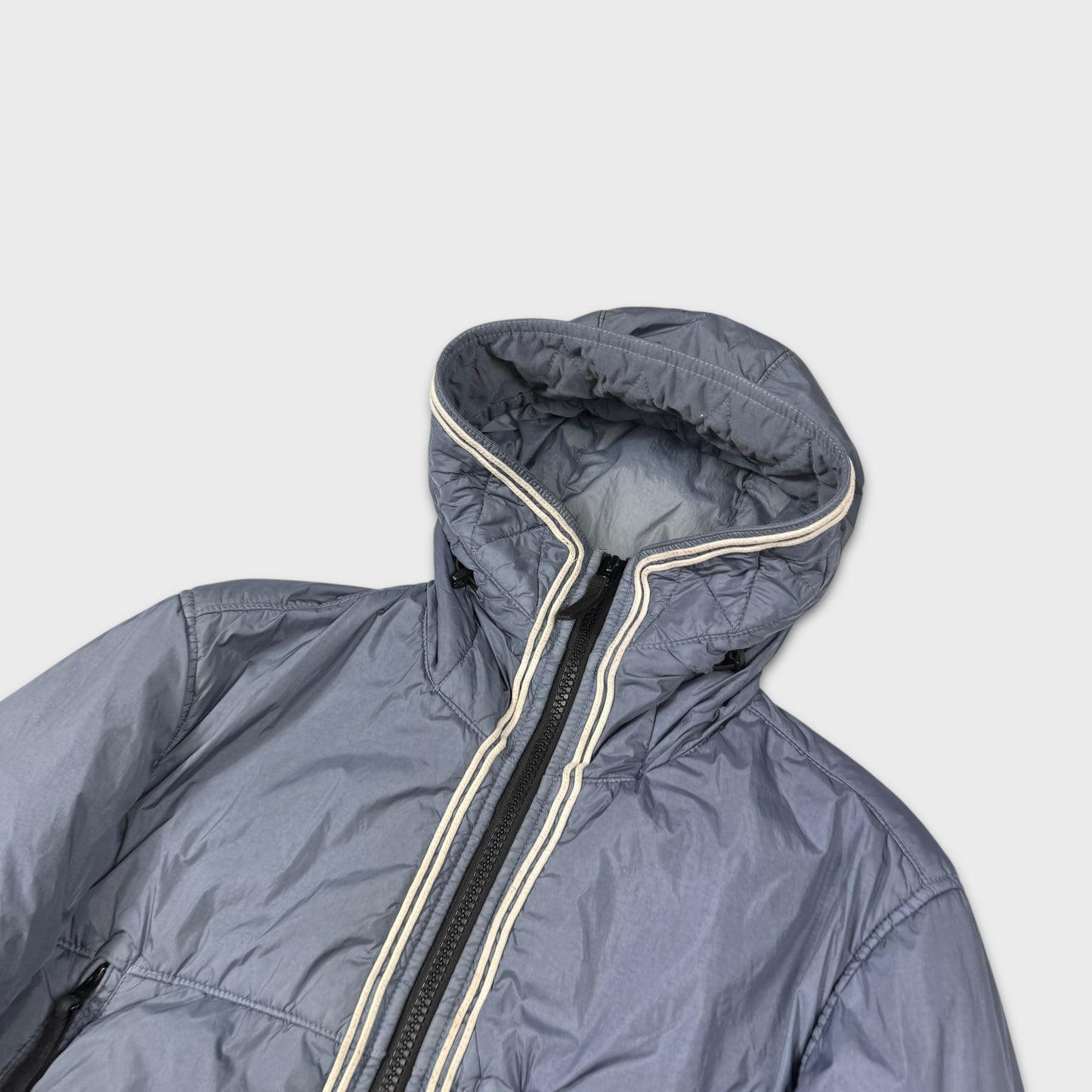 Stone Island Avio Blue Garment Dyed Crinkle Reps Jacket M