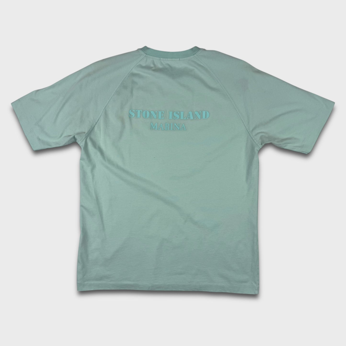 Stone Island Aqua Oversized Marina T-Shirt L