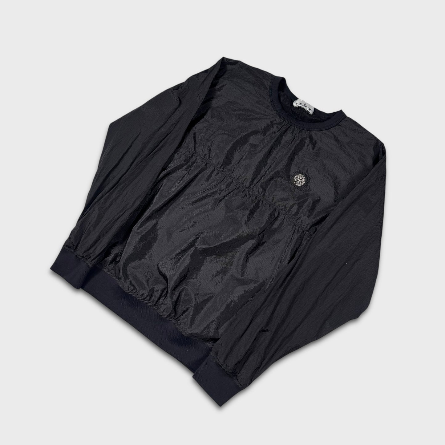 Stone Island Compass Patch Nylon Metal Crewneck L