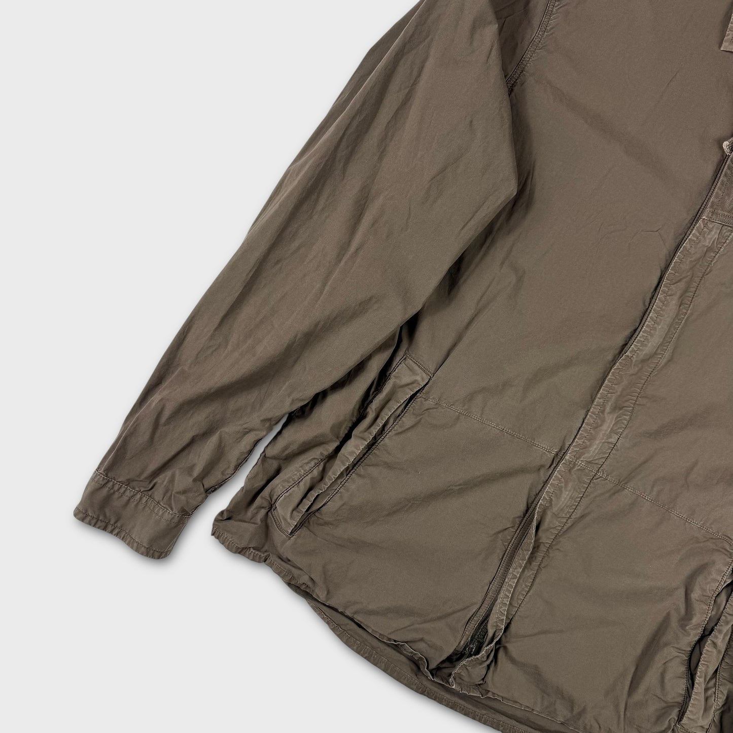 Stone Island ‘Ghost’ Olive Tela Overshirt M