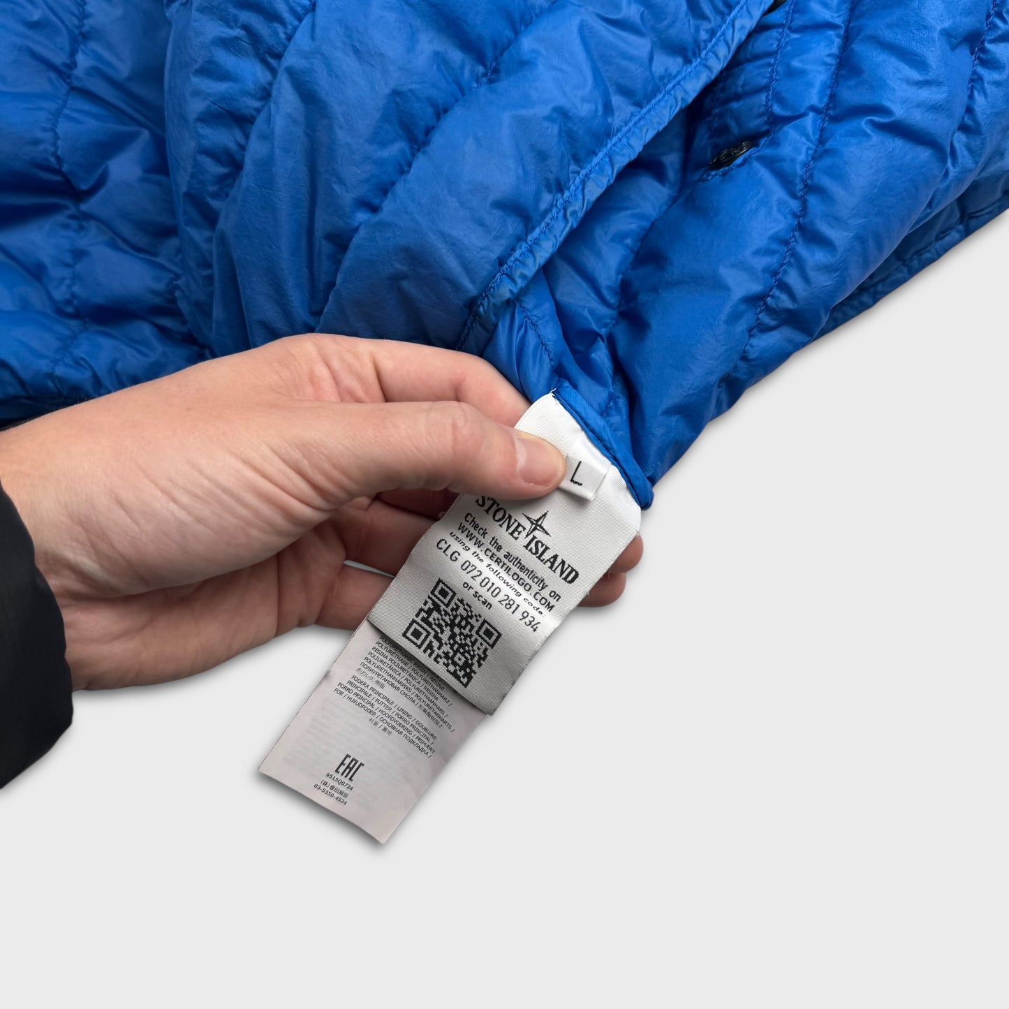 Stone Island Chambers Padded Overshirt Jacket L