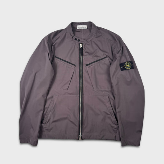 Stone Island Garment Dyed Nylon Jersey-R Jacket L