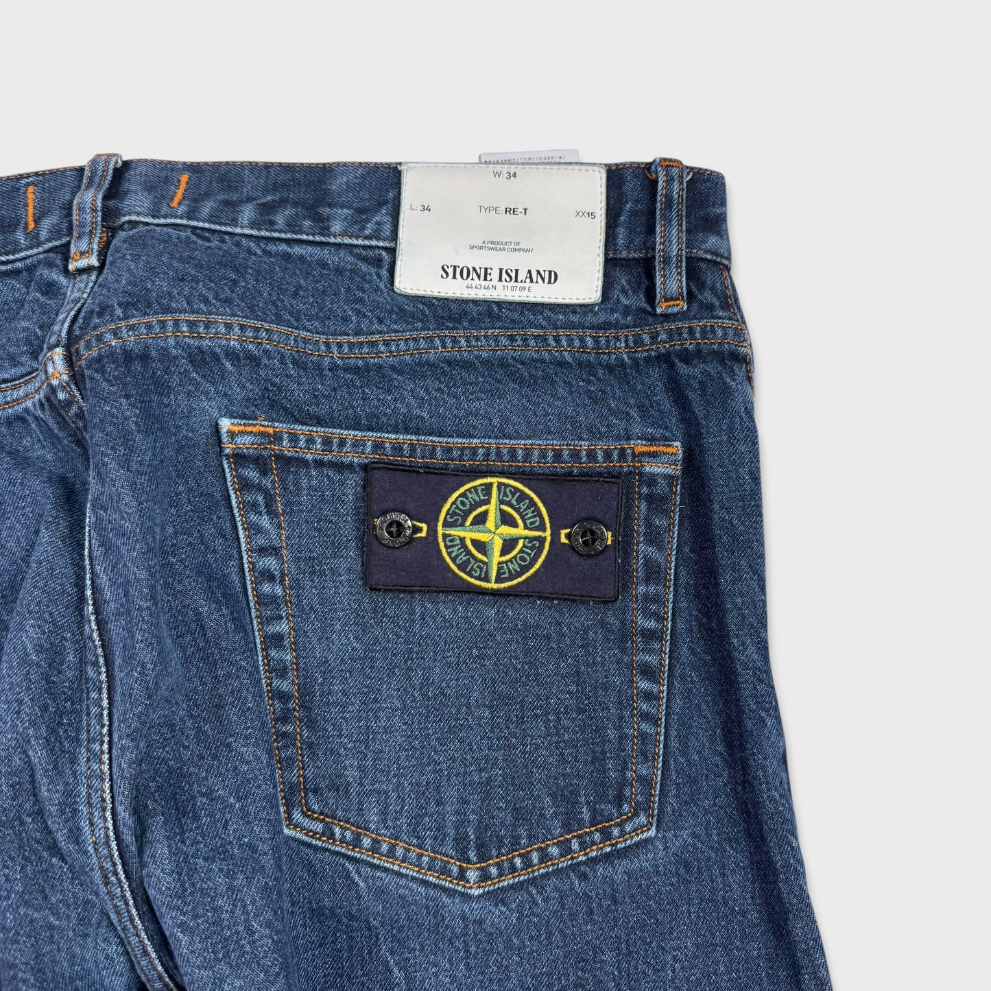 Stone Island Blue Denim Jeans W34