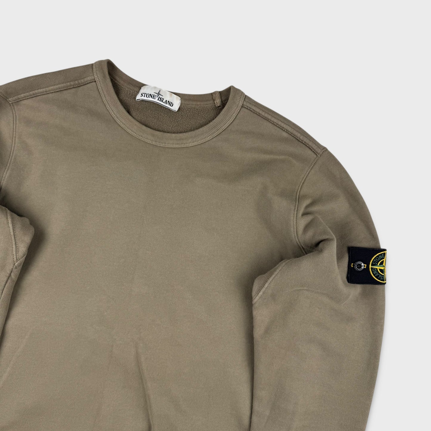 Stone Island Olive Green Crewneck M