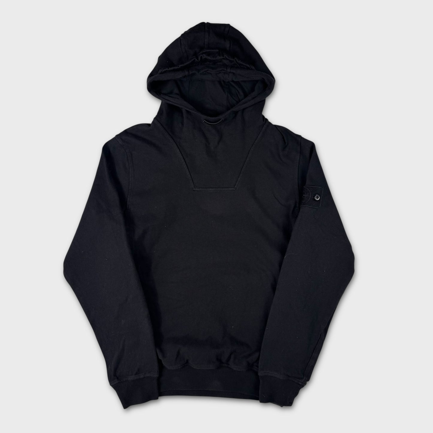 Stone Island ‘Ghost’ Black Hoodie S