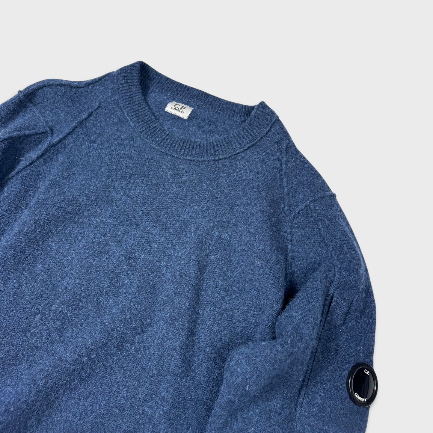 CP Company Blue Lens Knit Jumper XL