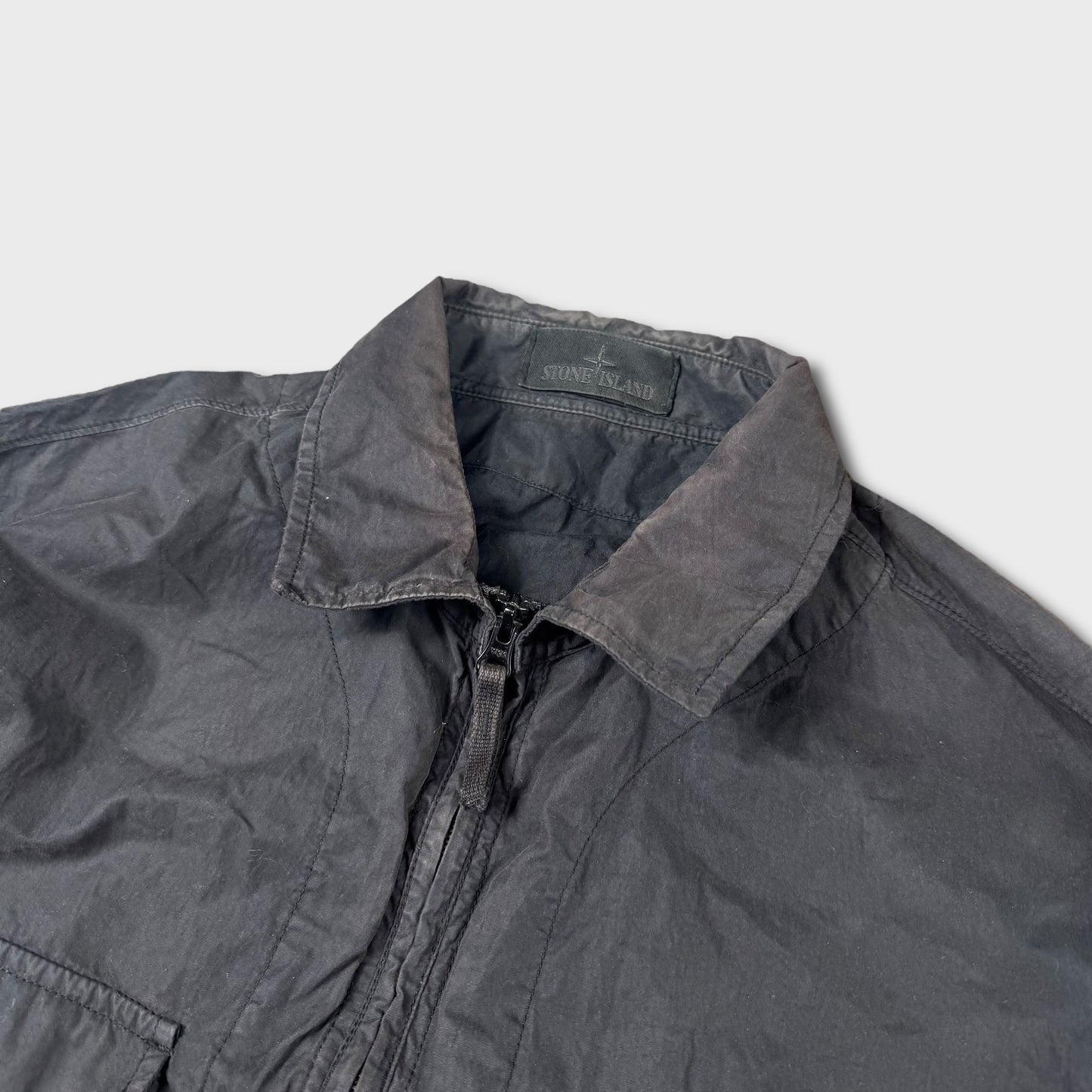 Stone Island Ghost Tela Crinkle Overshirt XL