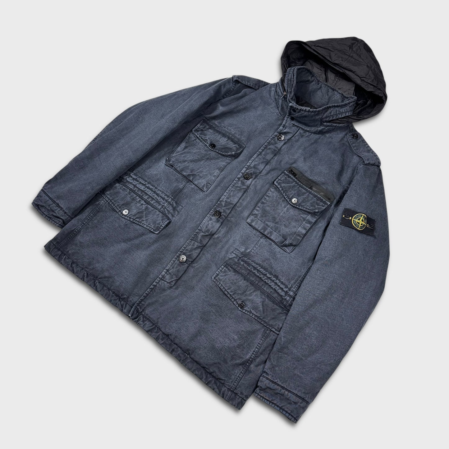 Stone Island Heavy Organic Sheen Jacket 3XL