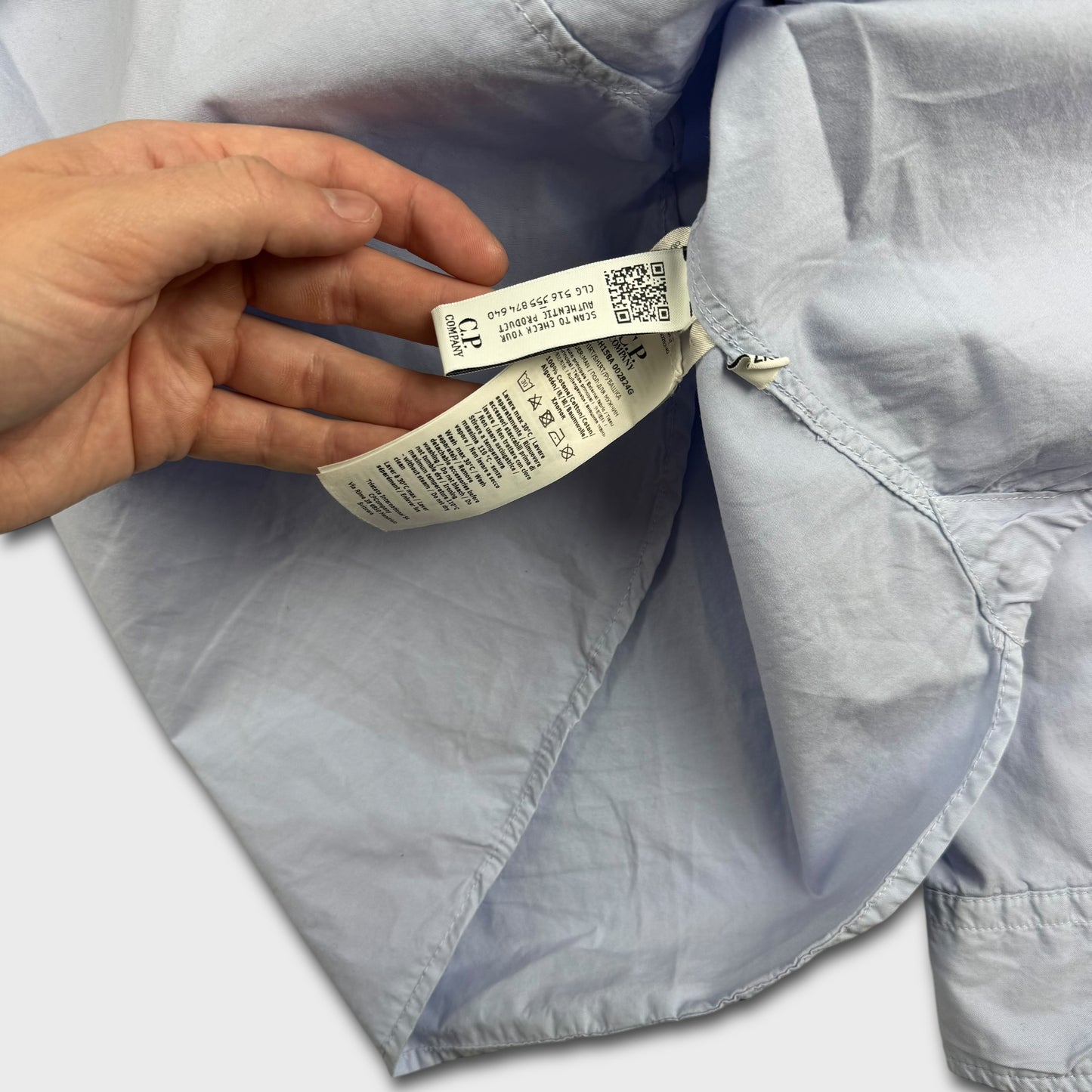 CP Company Lavender Lens Zip Overshirt XXL