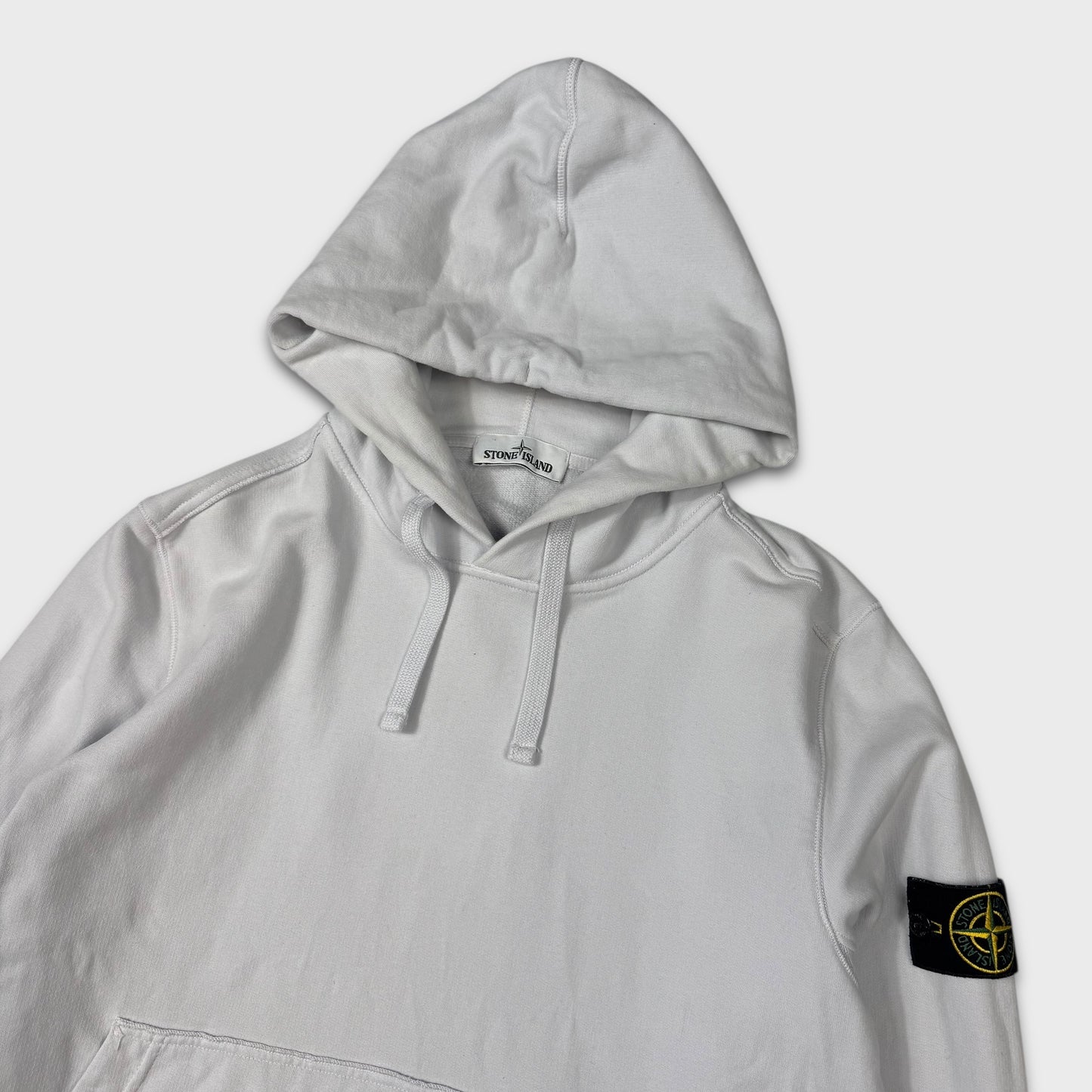 Stone Island Ice Blue Pullover Hoodie XL