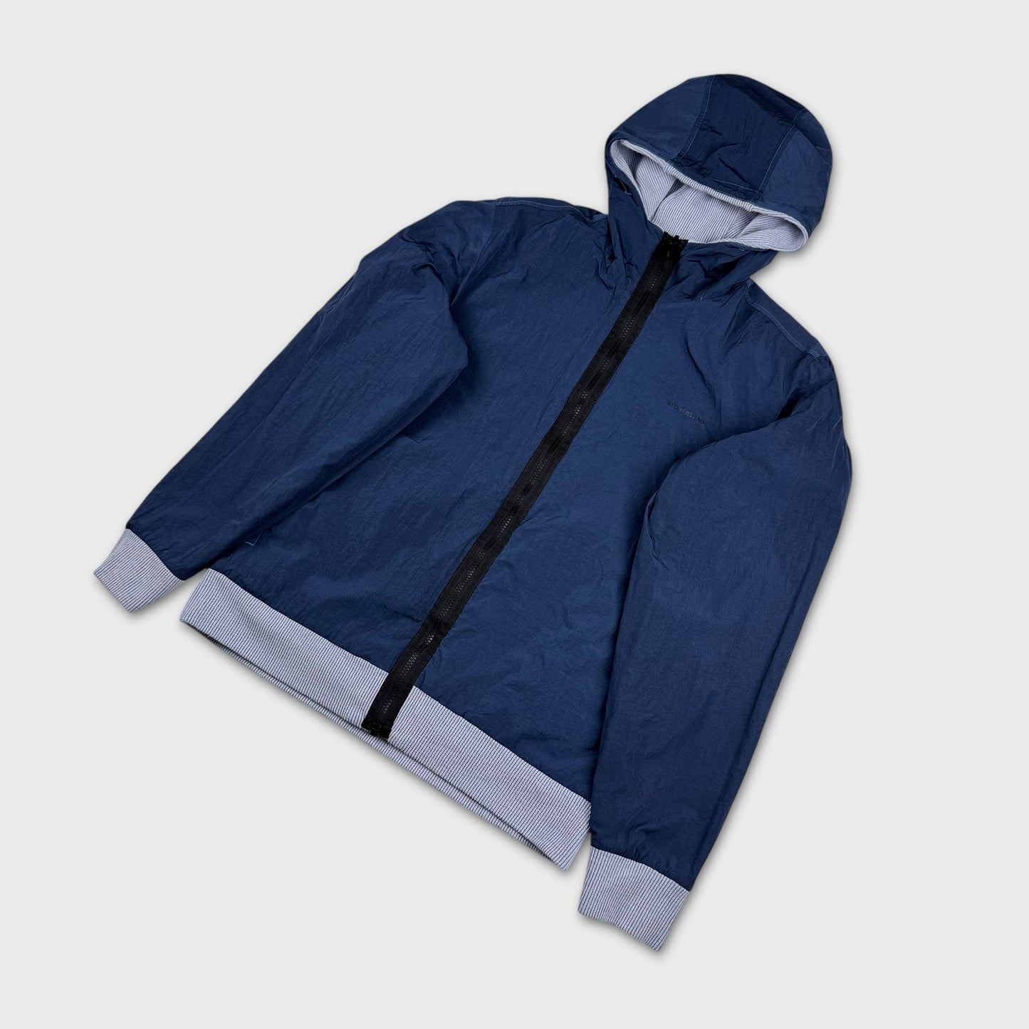 Stone Island 2023 Reversible Nylon Metal / Ribbed Cotton Jacket M