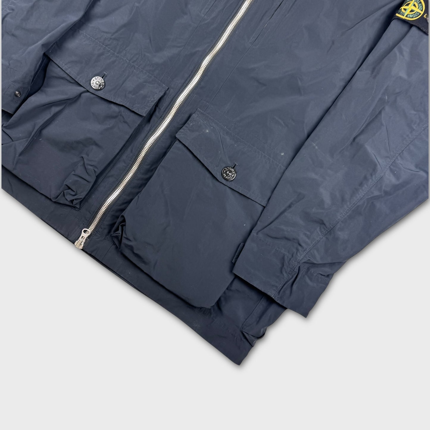 Stone Island Navy Micro Reps Jacket XXL