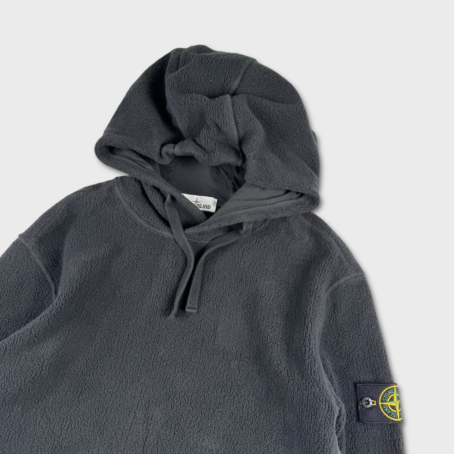 Stone Island Fleece & Nylon Metal Hoodie XL