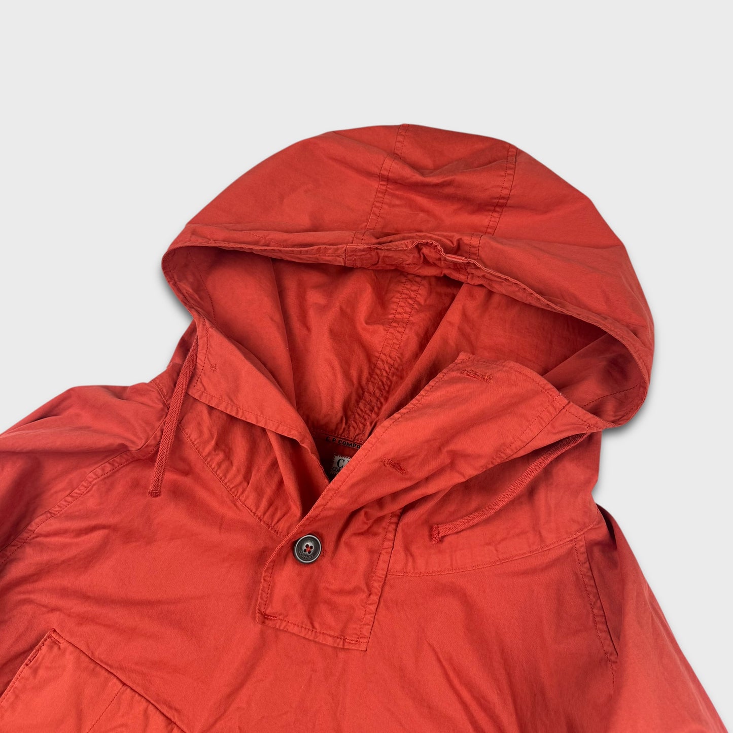 CP Company Red Pullover Smock Jacket L