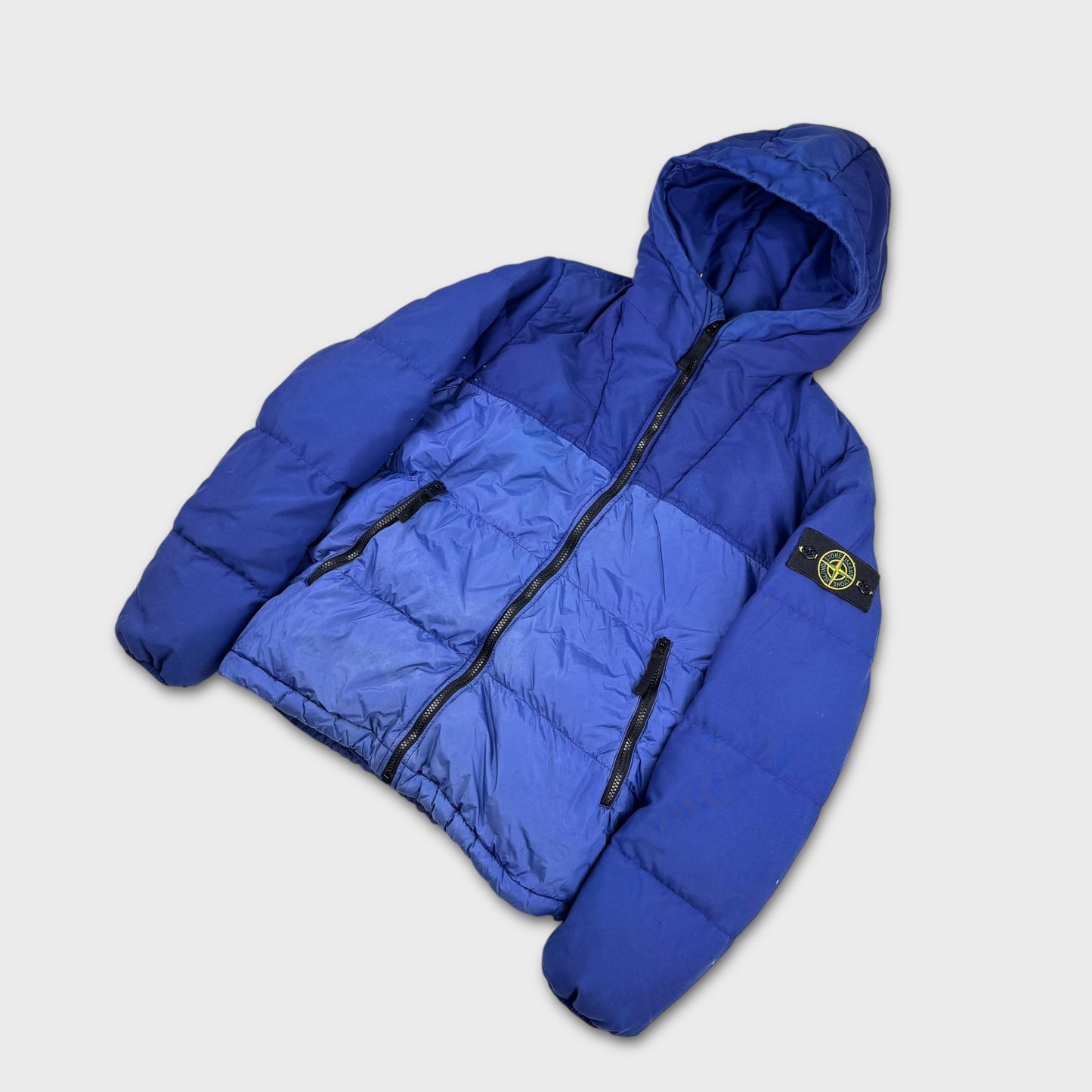 Stone Island Garment Dyed Crinkle Reps Down Jacket M