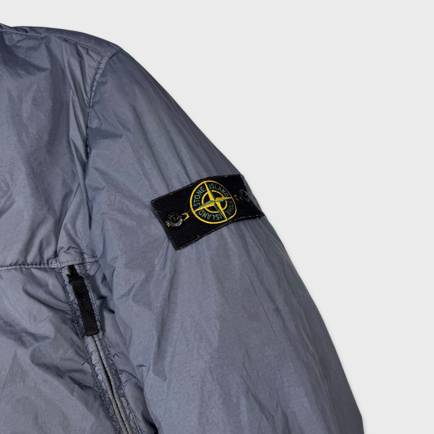 Stone Island Avio Blue Garment Dyed Crinkle Reps Jacket M