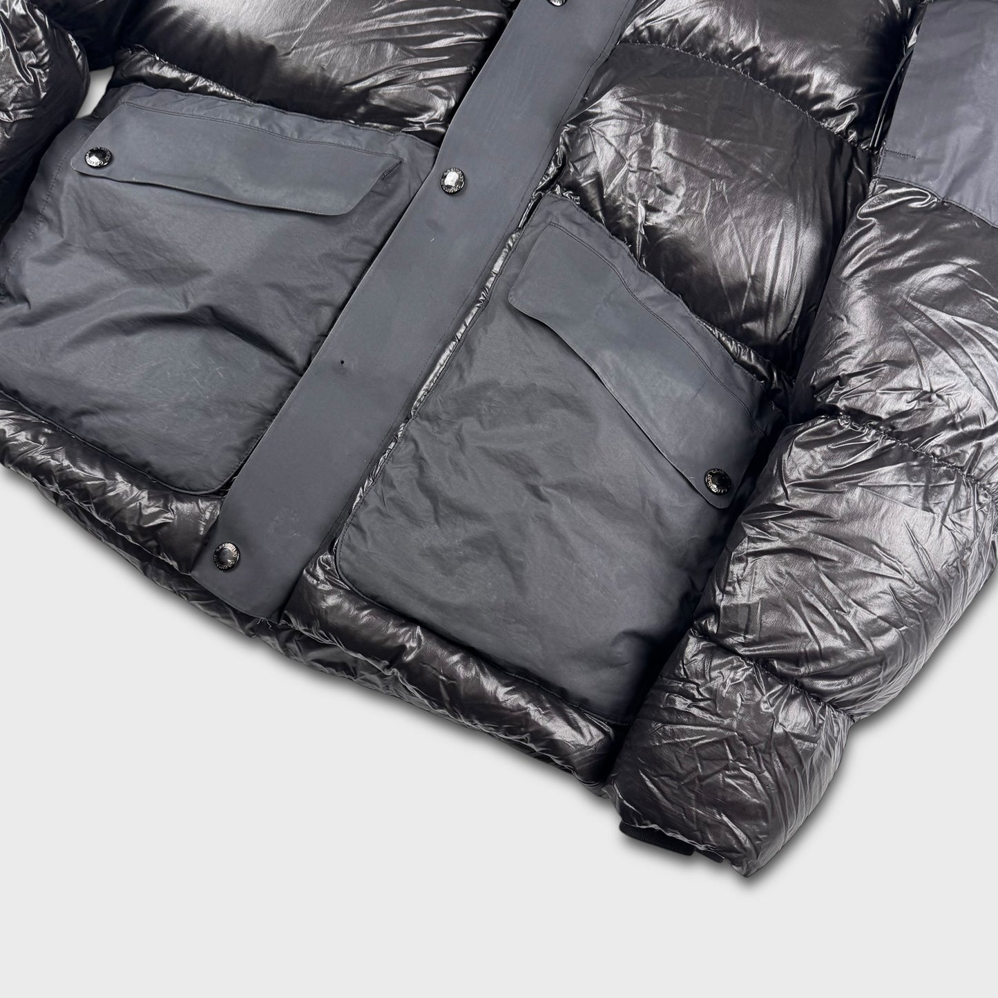 CP Company Black DD Shell Puffer Jacket M