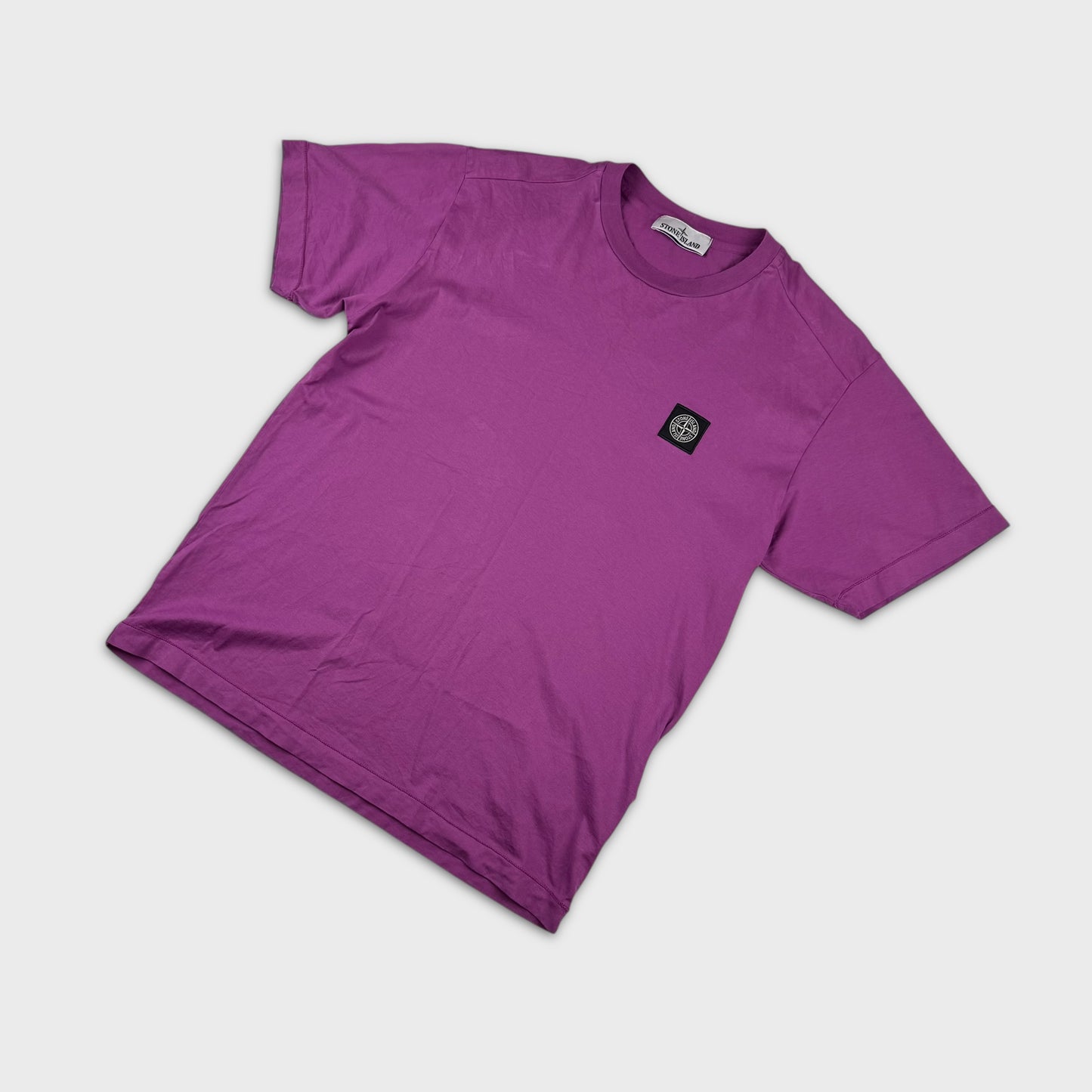 Stone Island Purple Compass T-Shirt M