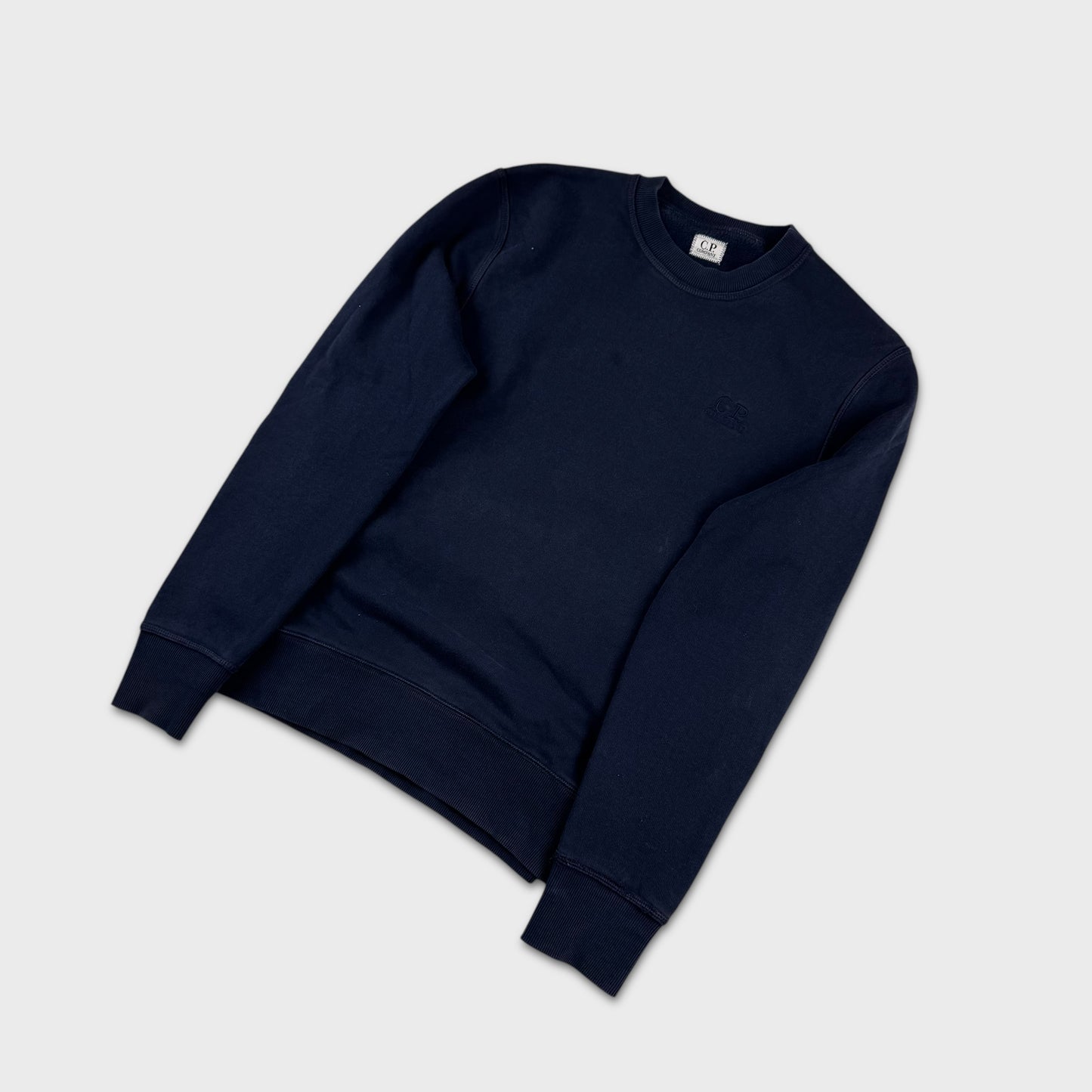 CP Company Navy Logo Crewneck M