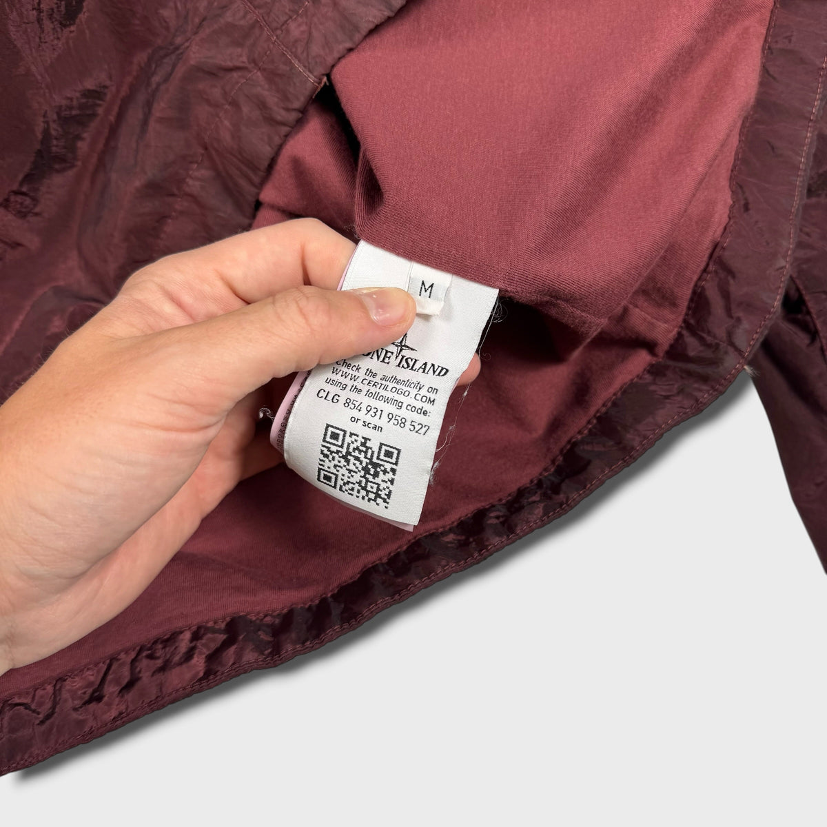 Stone Island Nylon Metal Lined Overshirt M
