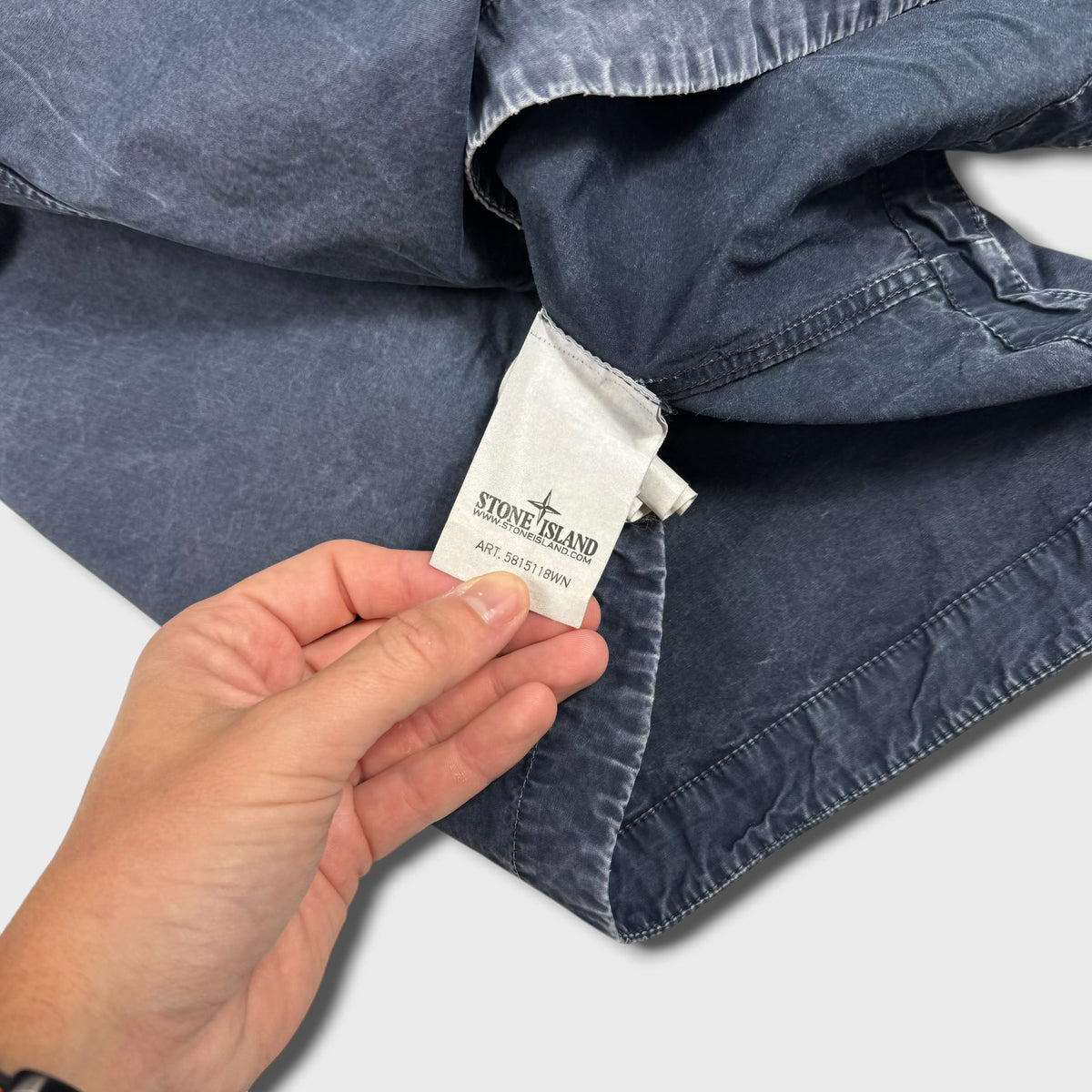 Stone Island Full Zip Overshirt L