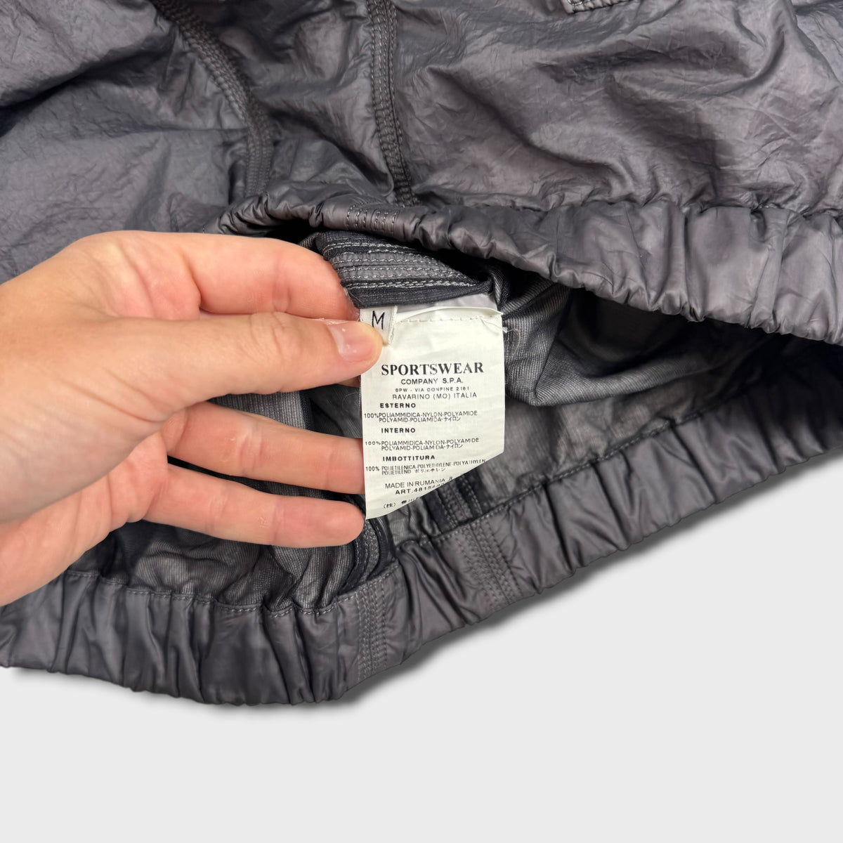 Stone Island Mesh Badge Hyperlight Jacket S