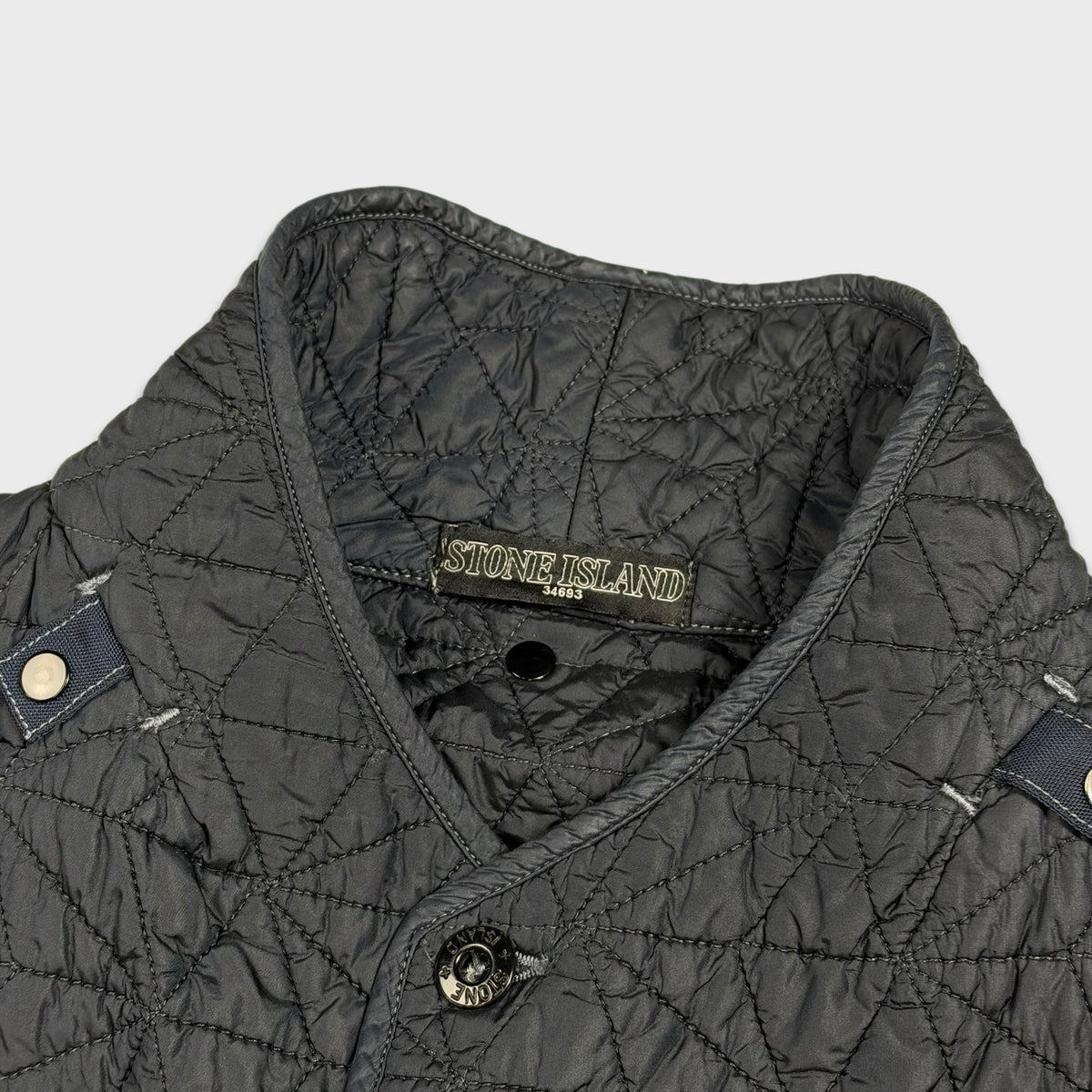 Stone Island AW2011 Shadow Project Quilted Gilet 3XL