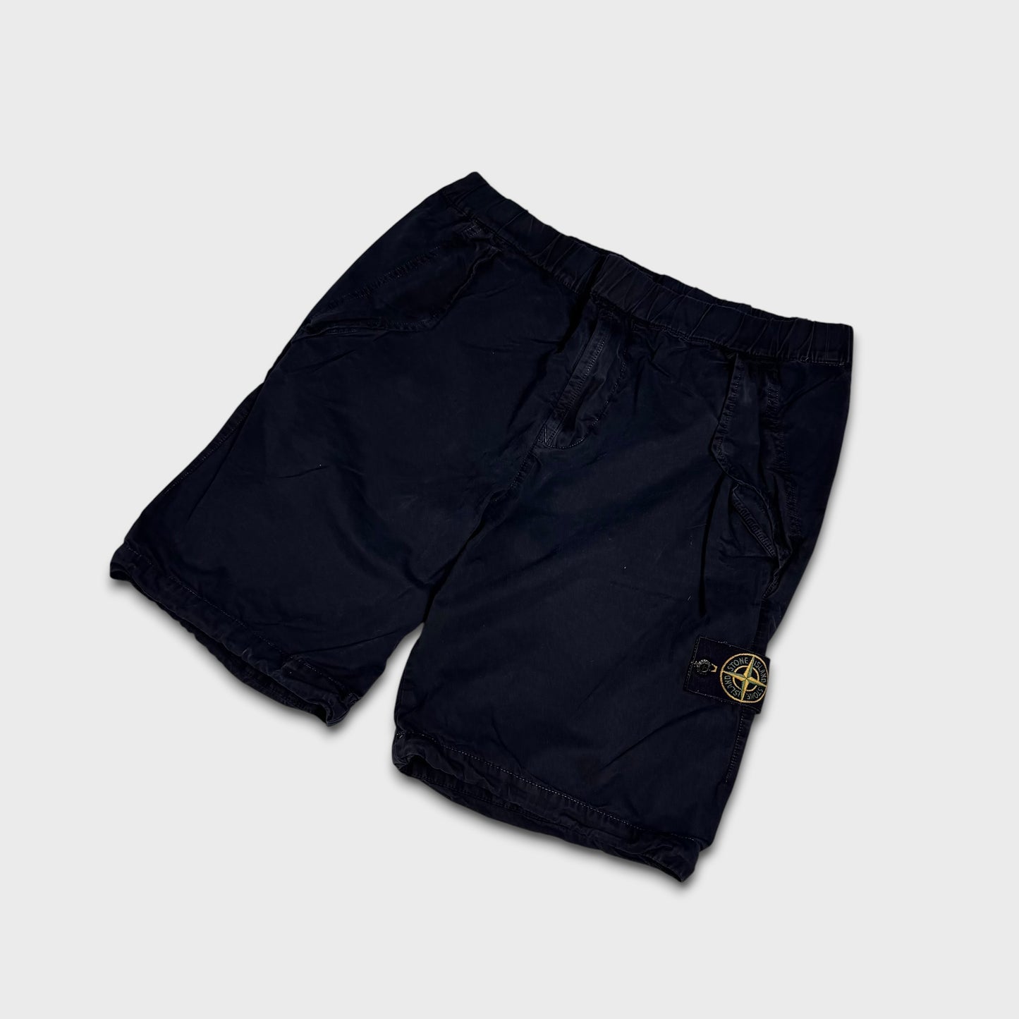Stone Island Badge Cargo Shorts W34
