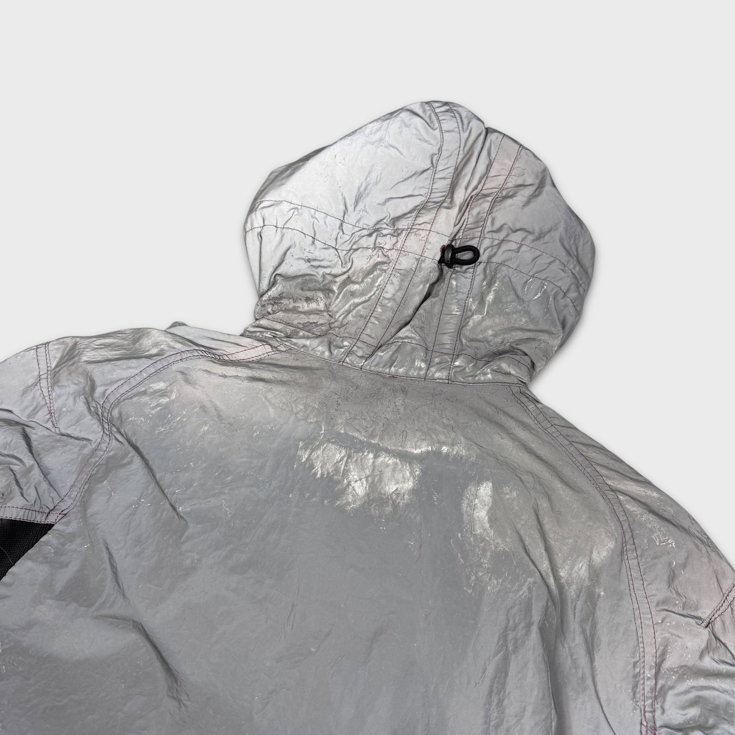 Stone Island Pink Plated Reflective Jacket M