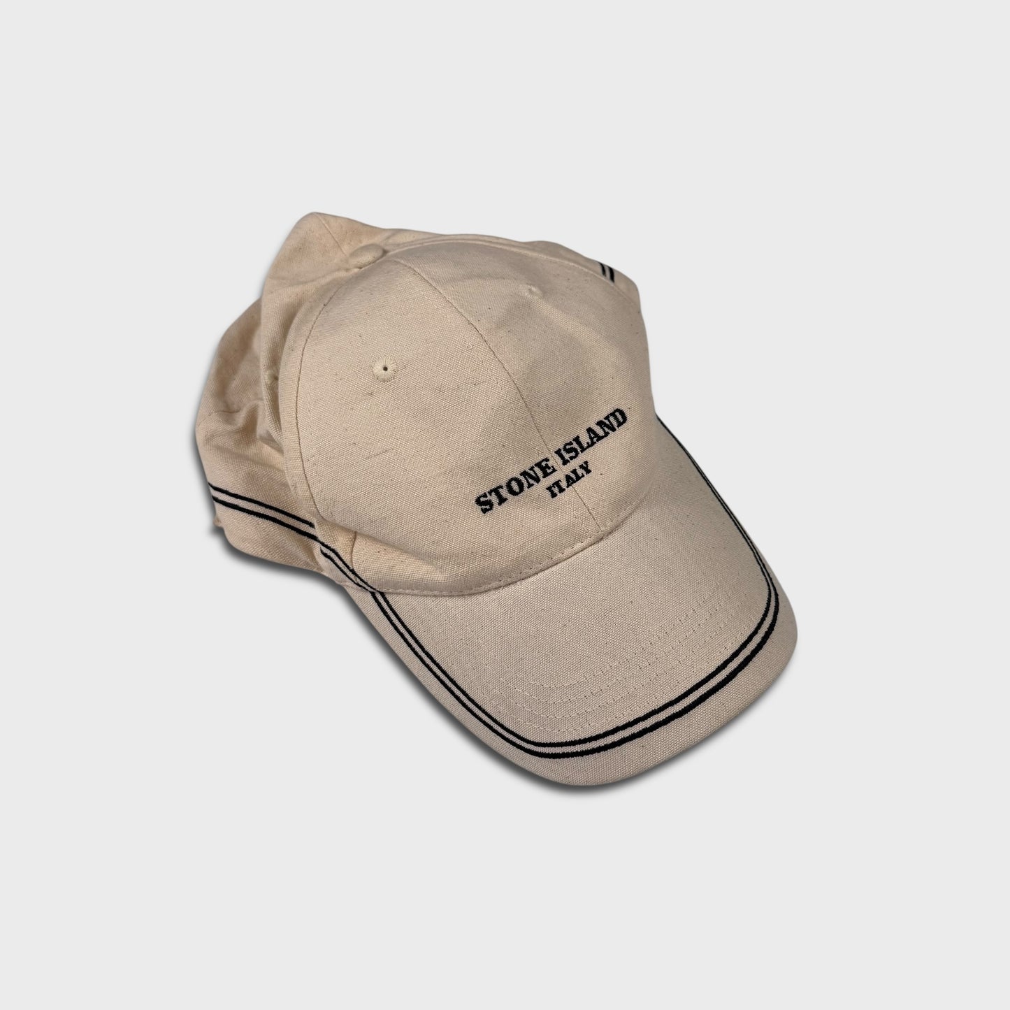 Stone Island Italy Beige Vintage Cap L