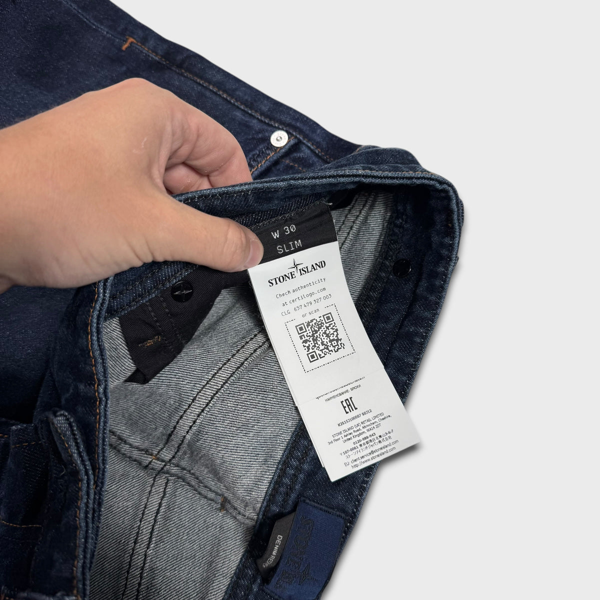 Stone Island ‘Denim Research’ Jeans W30