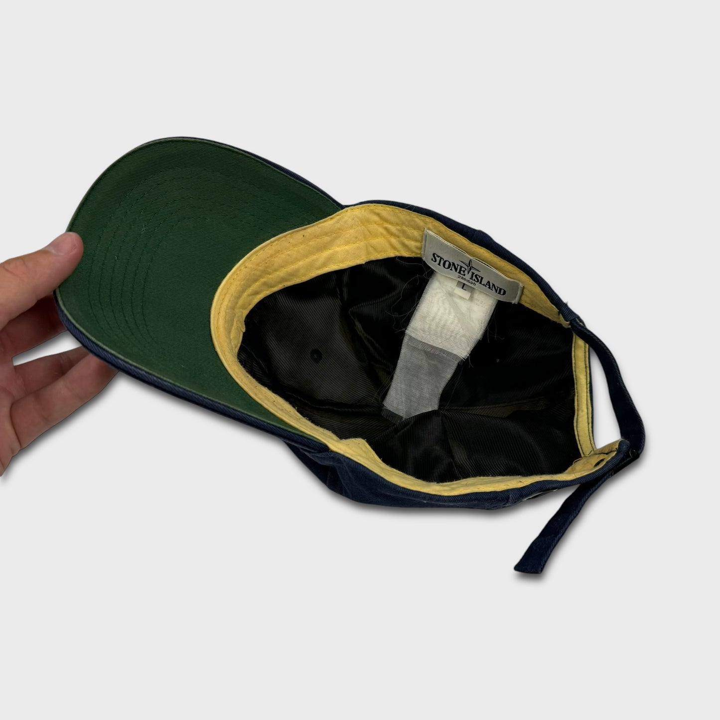 Stone Island 2000’s Spellout Cap L