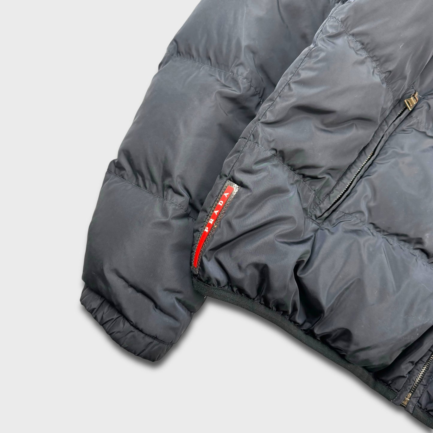 Prada Ski Sport Navy Down Jacket L