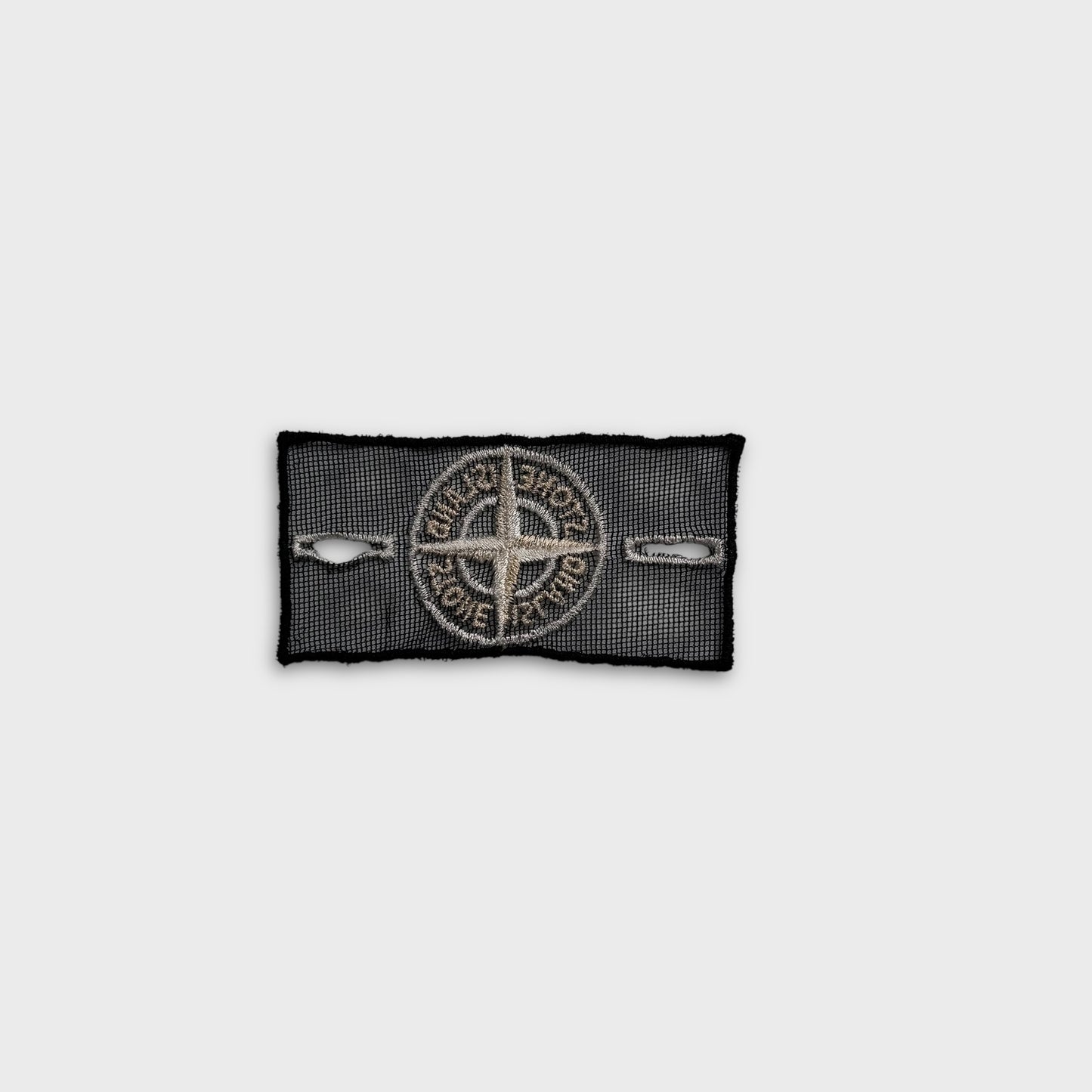 Stone Island Rare Mesh White Badge OS