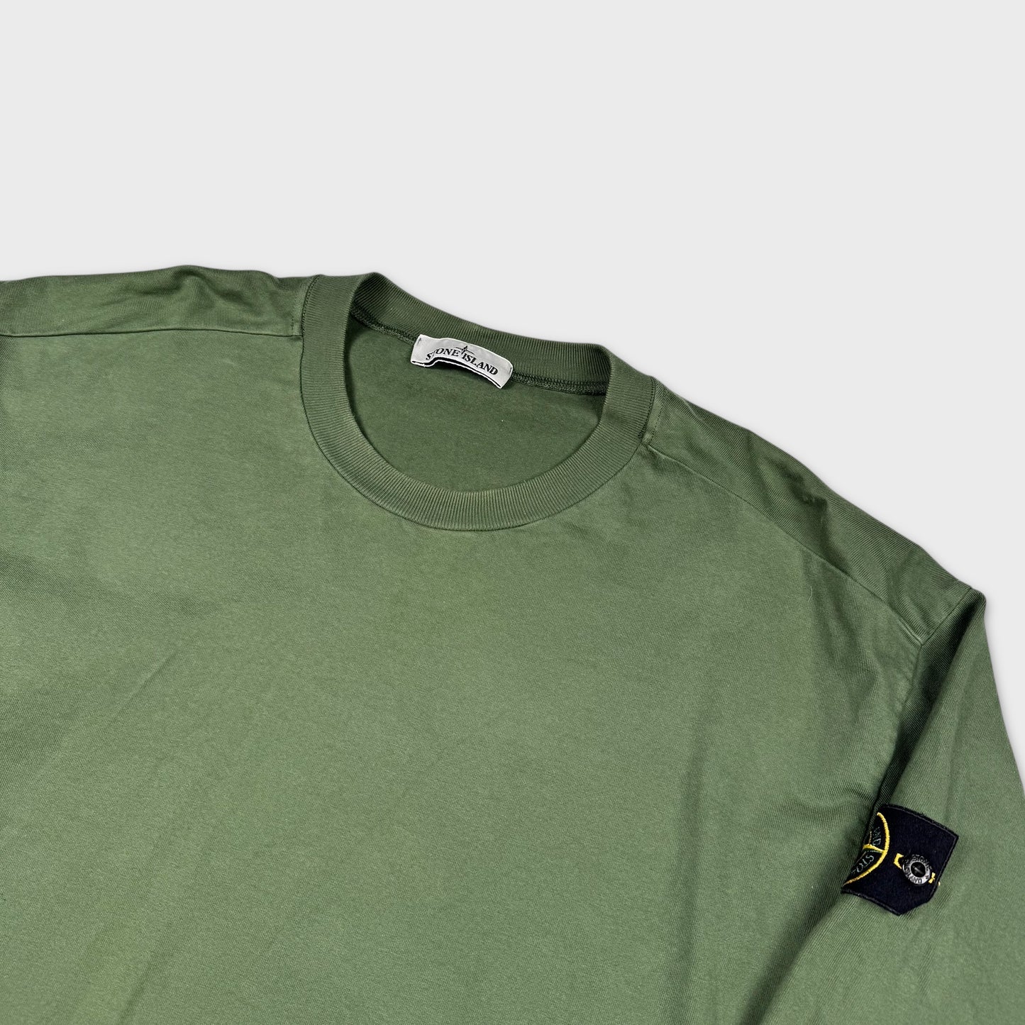 Stone Island Olive Lightweight Crewneck 3XL