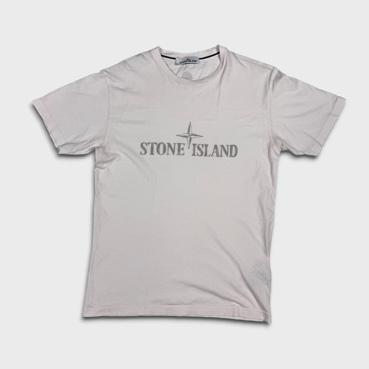 Stone Island Spellout Logo T-Shirt M