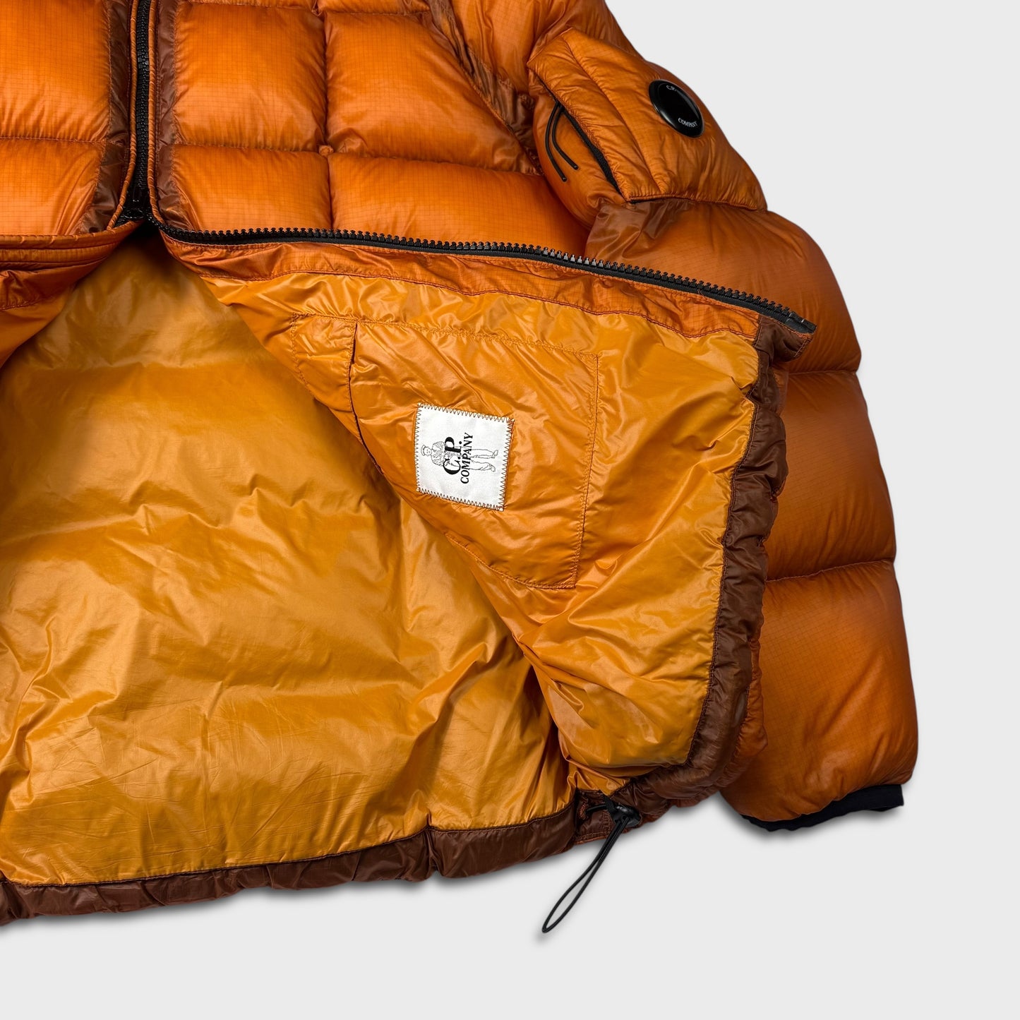 CP Company Orange DD Shell Puffer Jacket XXL