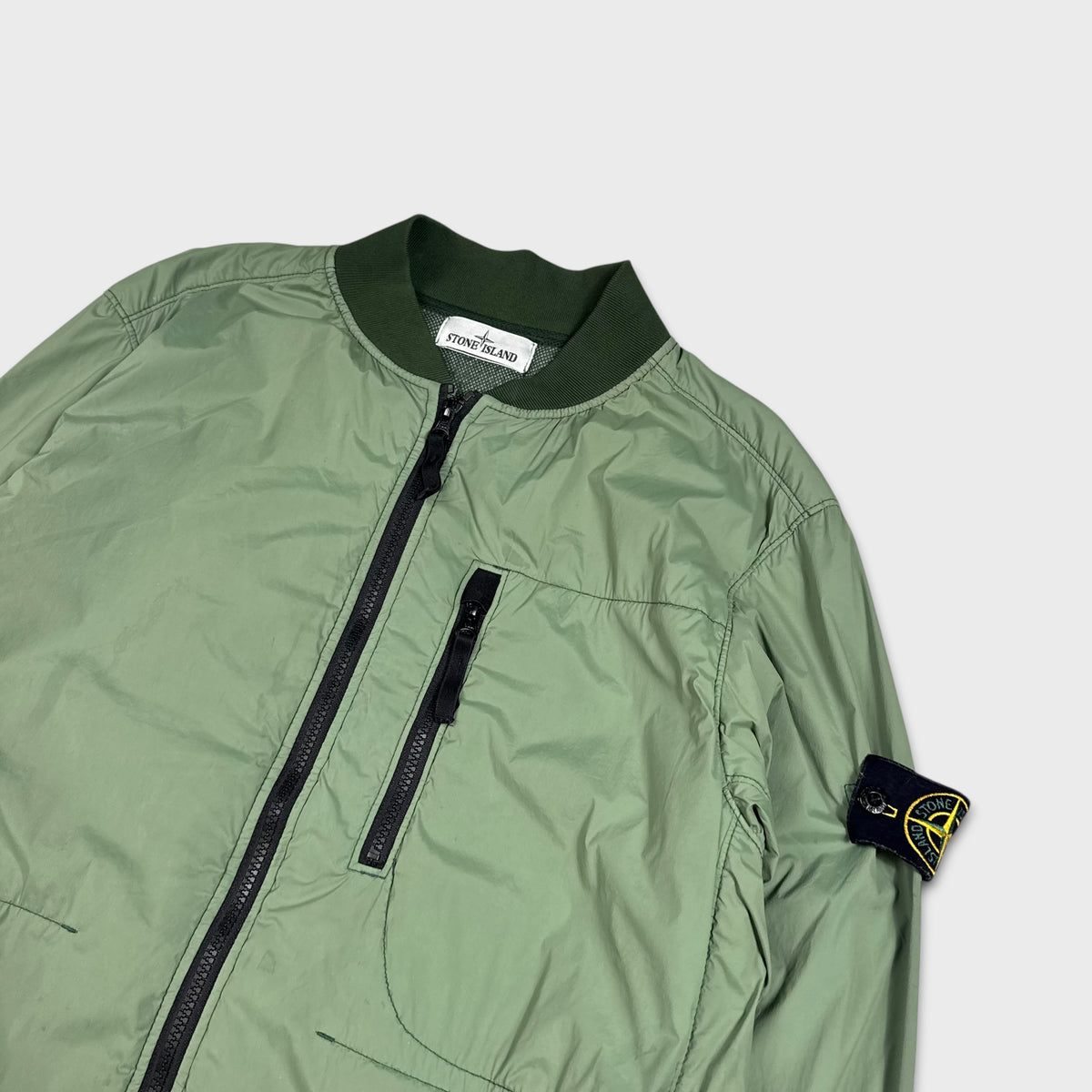 Stone Island Skin Touch Nylon TC Polartec Alpha Technology Jacket M