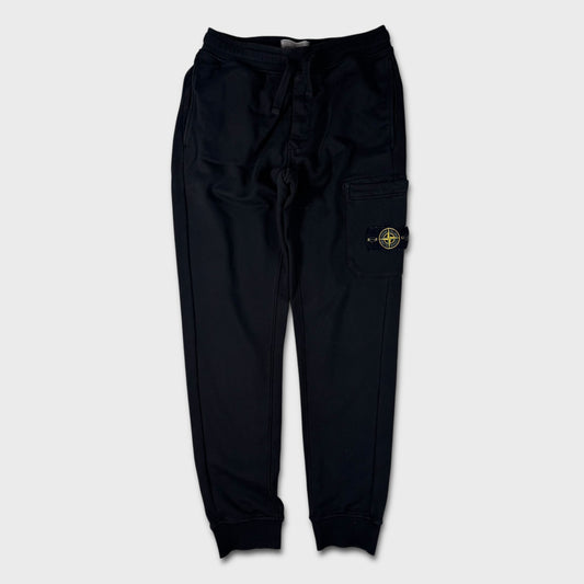 Stone Island Black Cotton Joggers S