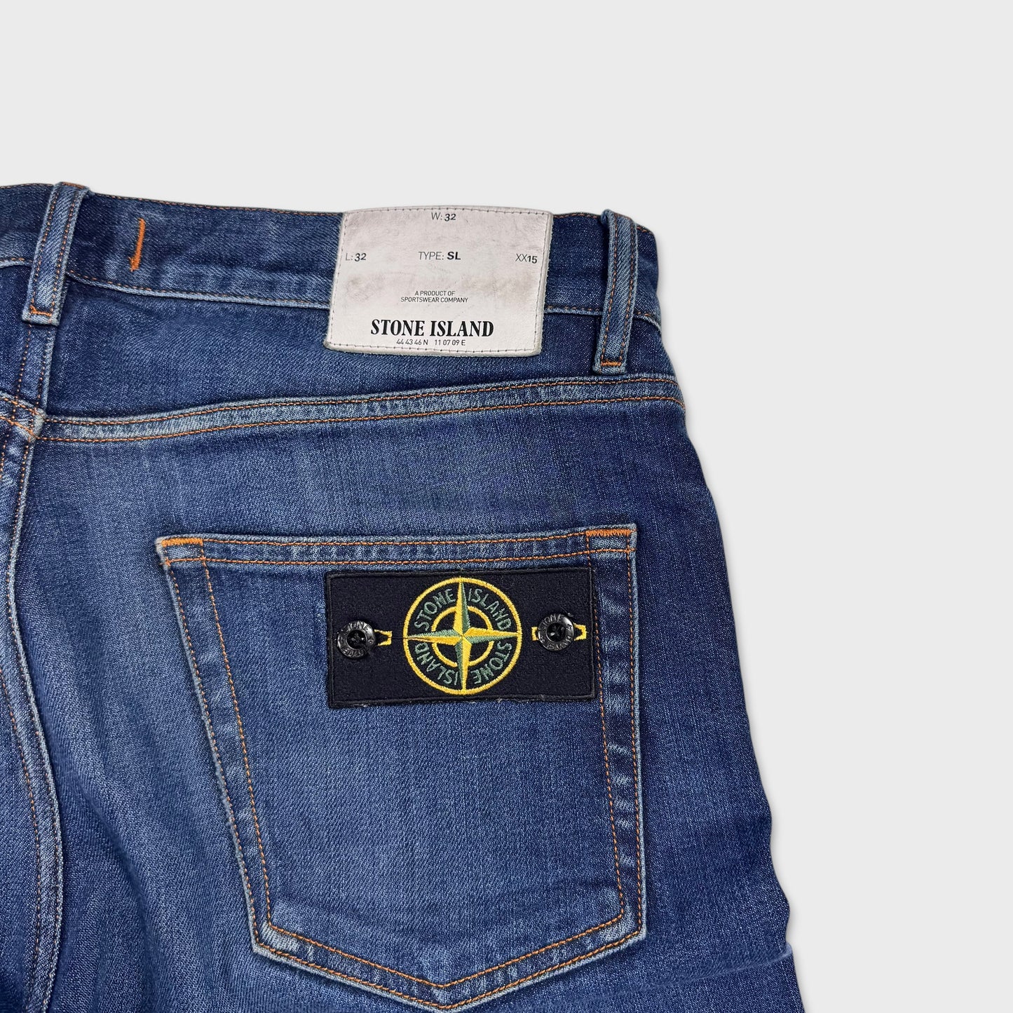 Stone Island Blue Denim Jeans W32