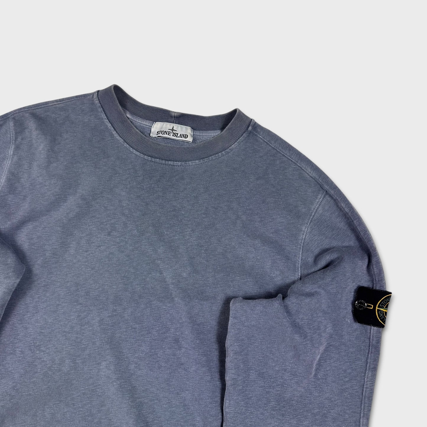 Stone Island Washed Blue Crewneck M