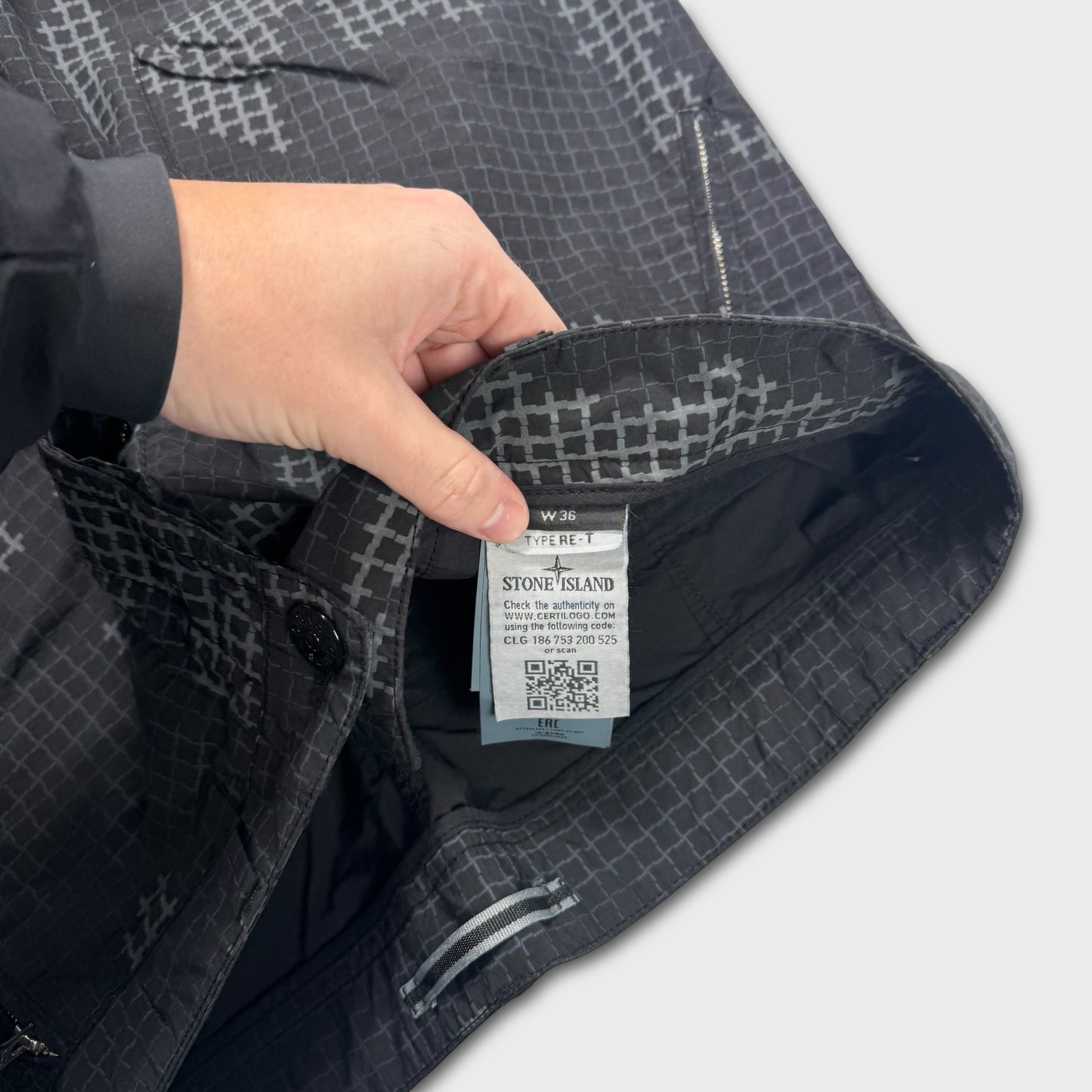 Stone Island Digital Camo Cargo Pants W36