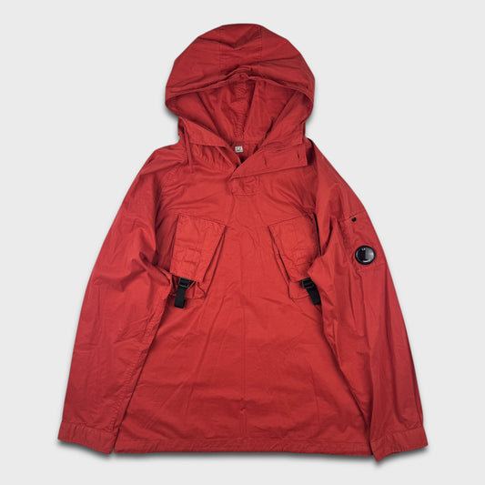 CP Company Red Pullover Smock Jacket L