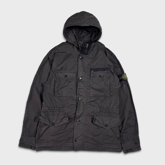 Stone Island Charcoal David Light-TC Jacket L