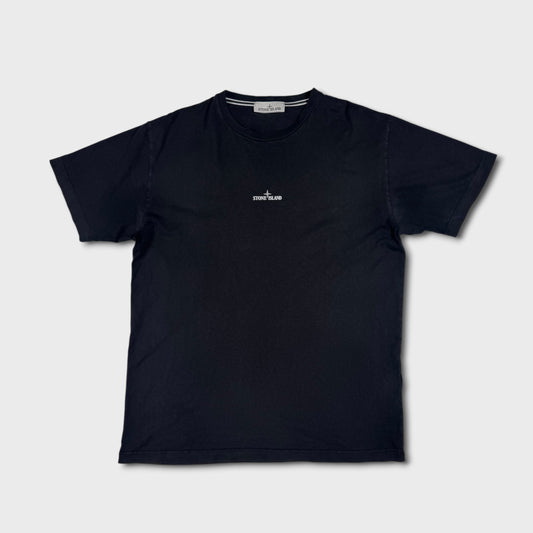 Stone Island Black Graphic T-Shirt XL