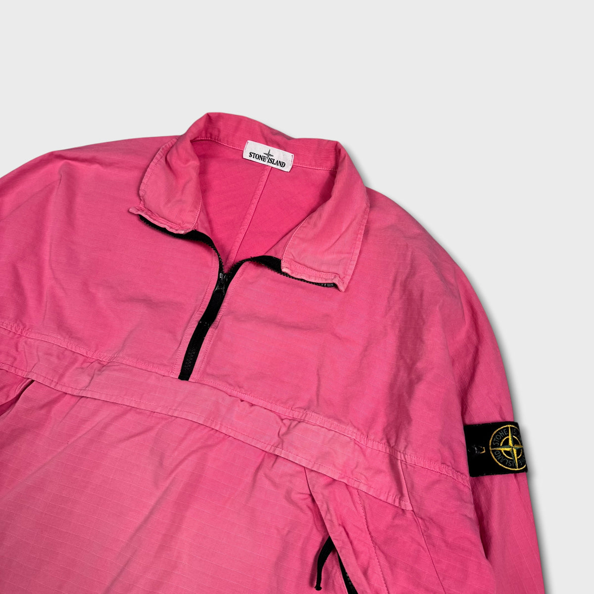 Stone Island Hot Pink Pullover Smock Jacket XXL