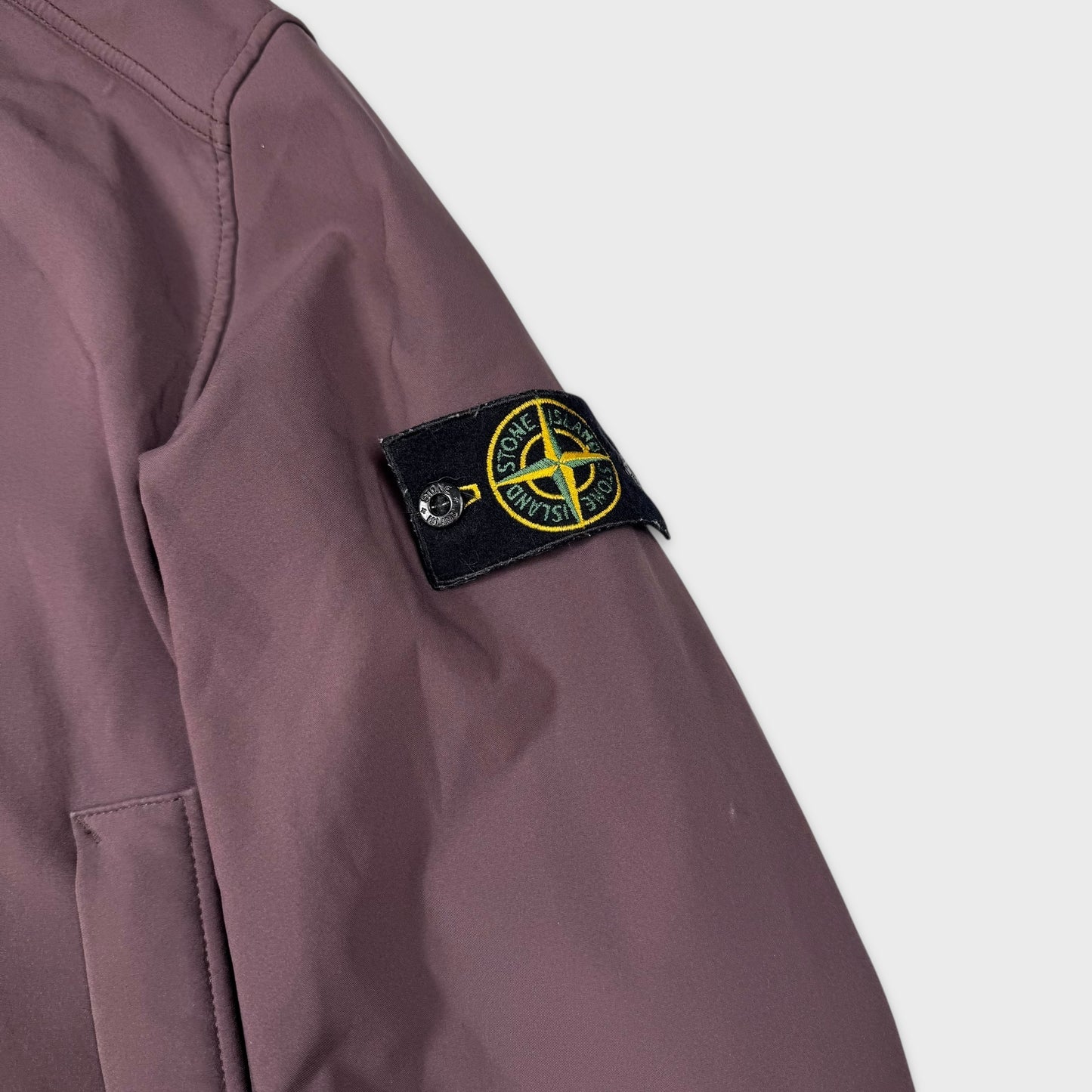 Stone Island Plum Soft Shell-R Jacket XL